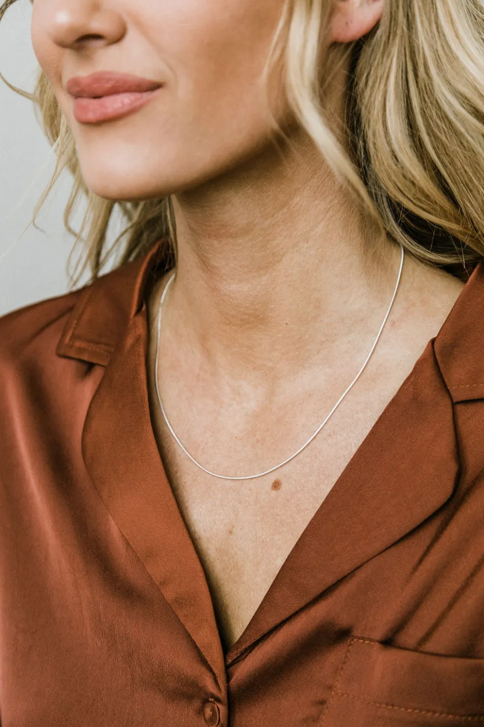 Rio Grande Florence Chain Necklace-Silver Sale