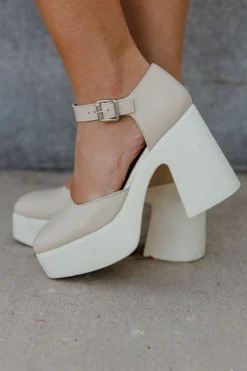 Free People Gwen Platform Mary Janes-Moonlight Best