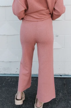 Free People Hailee Sweater Set-Rosie Pink New