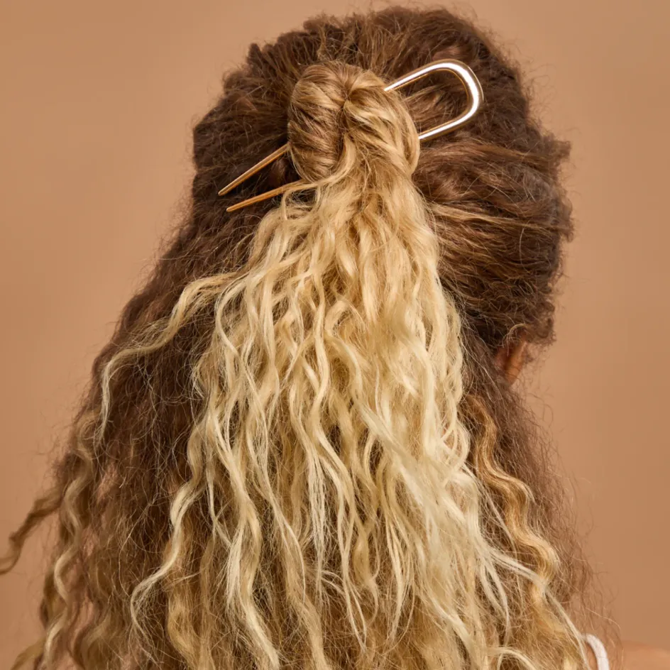 Kitsch French Hair Pin- Gold Discount