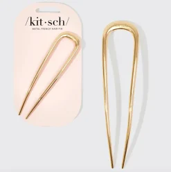 Kitsch French Hair Pin- Gold Discount