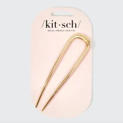 Kitsch French Hair Pin- Gold Discount