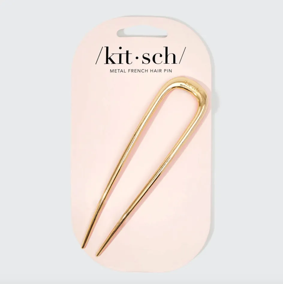 Kitsch French Hair Pin- Gold Discount