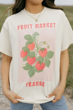 WKNDER French Market Tee-Ivory White Hot