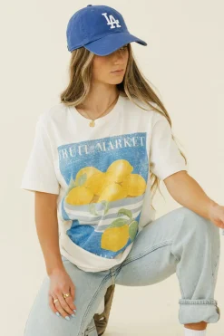 WKNDER Fruit Market Tee-Ivory White Fashion