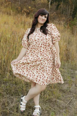 Dongguan Huoyoung Apparel Co Gracie Dress-Cream Floral White Online