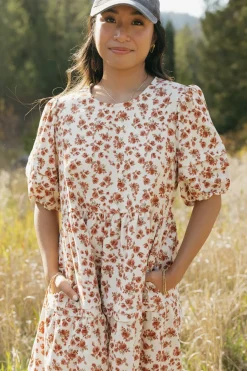 Dongguan Huoyoung Apparel Co Gracie Dress-Cream Floral White Online