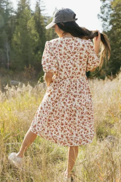 Dongguan Huoyoung Apparel Co Gracie Dress-Cream Floral White Online