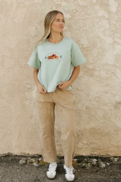 Dongguan Huoyoung Apparel Co Grand Canyon Park Tee-Mist Green Online