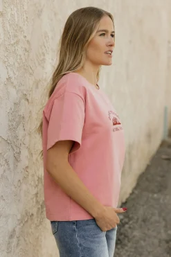 Dongguan Huoyoung Apparel Co Grand Teton Park Tee- Pink Outlet