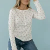 Dongguan Huoyoung Apparel Co Haisley Top-Ivory Cherries Neutral New