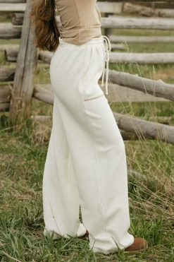 Polagram Harding Pants-Cream White New