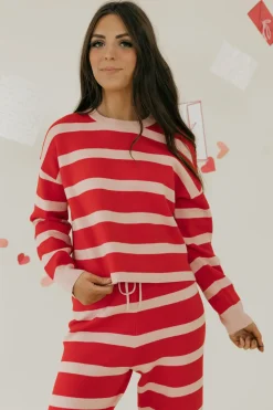 Dongguan Huoyoung Apparel Co Harmony Sweater-/Red Pink Sale