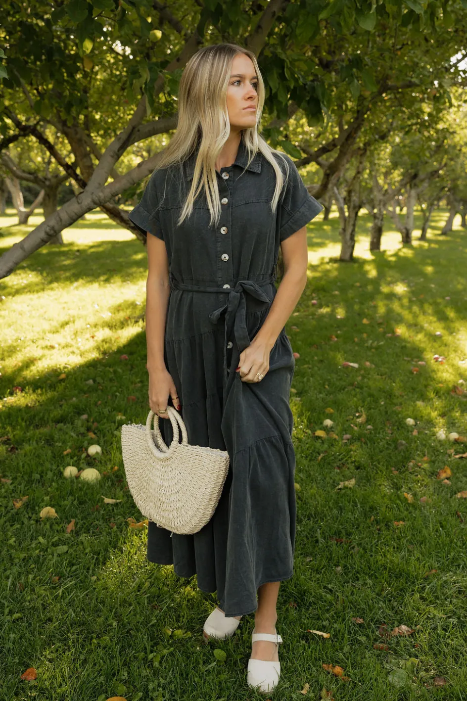 Polagram Harrison Dress- Black Discount