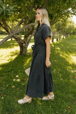 Polagram Harrison Dress- Black Discount