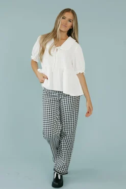 Sugarlips Hastings Pants-Navy Blue Fashion