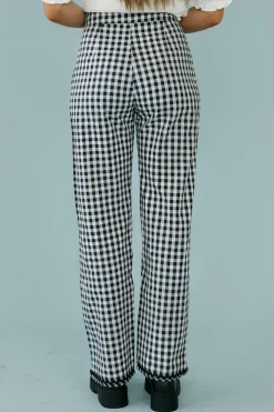 Sugarlips Hastings Pants-Navy Blue Fashion
