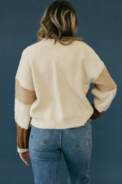 Very J Hazel Cardigan-Oatmeal Neutral Online