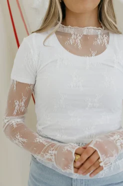 Sweet Generis Heartbeat Top-Off White Discount