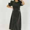 Flying Tomato Helena Dress- Black Fashion