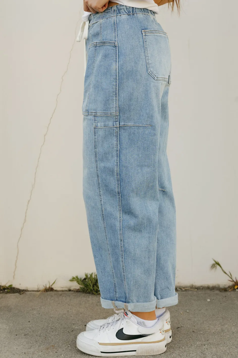 Risen Henlee Denim-Medium Blue New