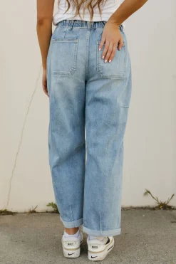 Risen Henlee Denim-Medium Blue New