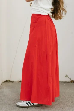 Aemi & Co. Hilaree Skirt- Red New