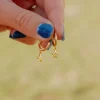Ali Express Huggie Hoop Star Earrings Gold Best