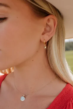 Ali Express Huggie Hoop Star Earrings Gold Best