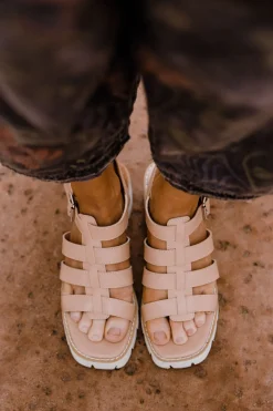 Oasis Society Hyland Sandals-Nude New