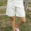 Honey Mango Jackie Shorts-Cream White Outlet