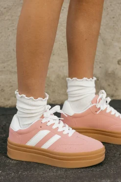 Shoe Shoe Train Jane Sneakers-Pink Fashion