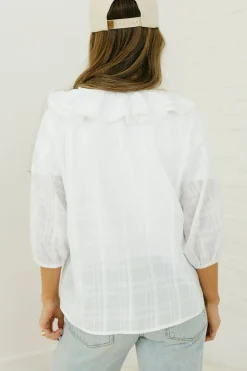 Rivir Jessalynn Top- White Discount