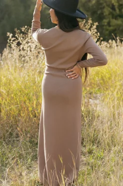 Dongguan Huoyoung Apparel Co Jules Dress-Cocoa Brown New