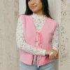 Anniewear Kacy Vest-Bubblegum Pink Clearance