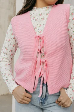 Anniewear Kacy Vest-Bubblegum Pink Clearance