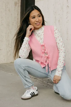 Anniewear Kacy Vest-Bubblegum Pink Clearance