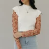 Dongguan Huoyoung Apparel Co Kaleb Sweater Vest-Ivory White Clearance