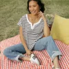 Dongguan Huoyoung Apparel Co Kaley Top-Ivory/ Grey Sale