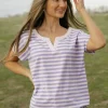 Dongguan Huoyoung Apparel Co Kaley Top-Lilac/ Purple Hot
