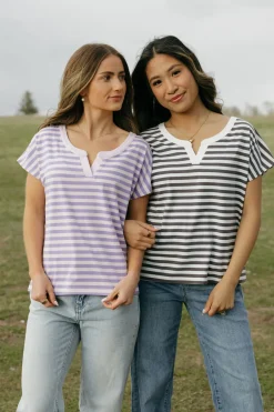 Dongguan Huoyoung Apparel Co Kaley Top-Lilac/ Purple Hot