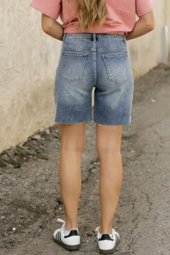 Mica Denim Karlen Shorts-Dodger Blue Clearance