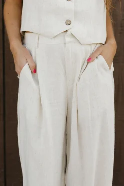 Tea N Rose Kennedy Pants-Natural Neutral Best