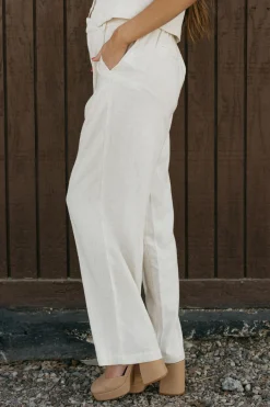 Tea N Rose Kennedy Pants-Natural Neutral Best