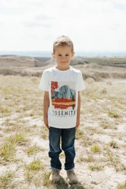 Love Olive Co Kid's Yosemite Tee-White Clearance