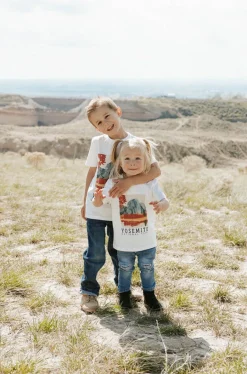 Love Olive Co Kid's Yosemite Tee-White Clearance