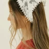Ali Express Lace Hair Bandana- Cream Discount