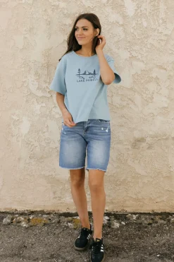 Dongguan Huoyoung Apparel Co Lake Powell Park Tee-Sky Blue Best