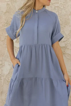 Dongguan Huoyoung Apparel Co Liberty Dress- Blue Online