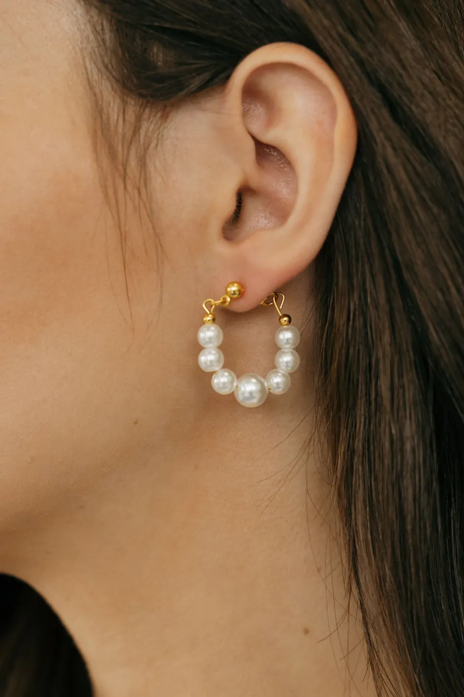 Ali Express Lisette Earrings- Pearl Online